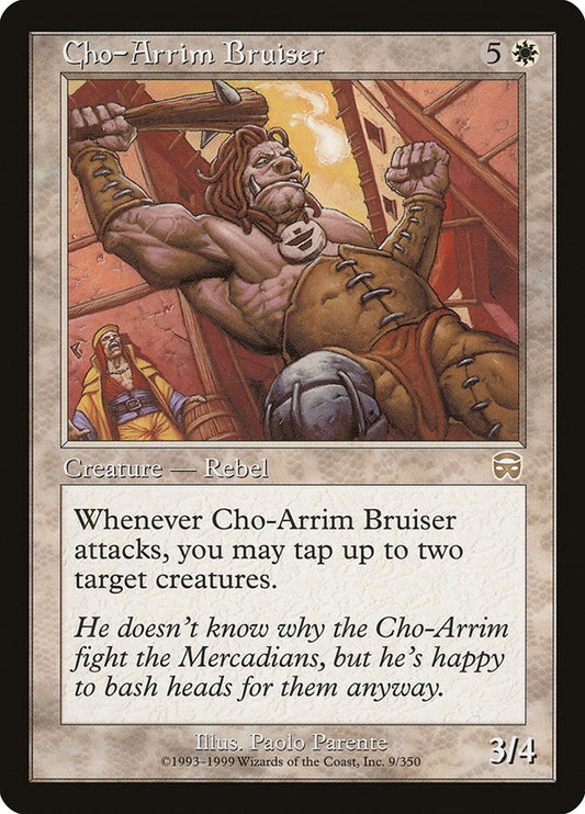 Image for Cho-Arrim Bruiser (9) (Mercadian Masques) - Magic: The Gathering