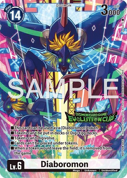 Image for Diaboromon Token (Evolution Cup 2025 Vol. 2) (Digimon Promotion Cards) - Digimon Card Game