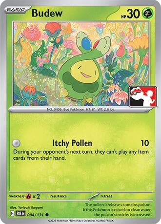 Image for Budew (004/131) (Prize Pack Series Cards) - Pokemon