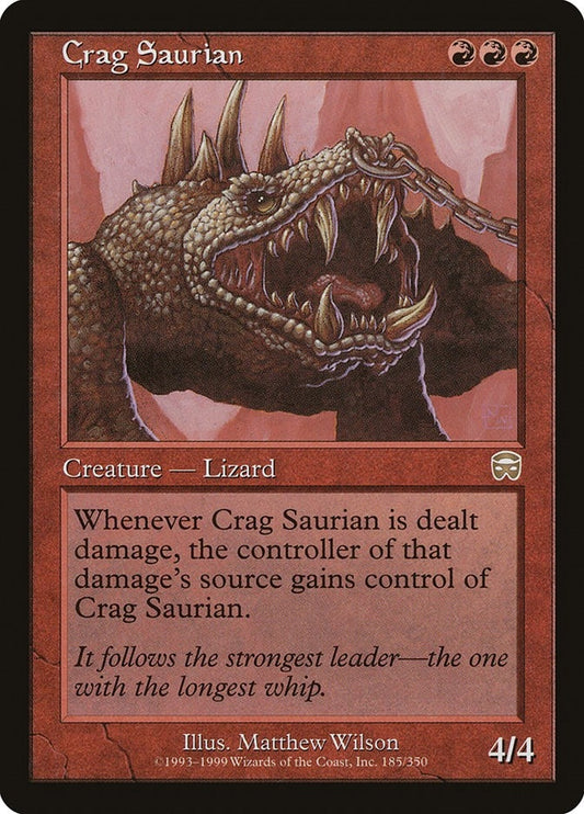 Image for Crag Saurian (185) (Mercadian Masques) - Magic: The Gathering