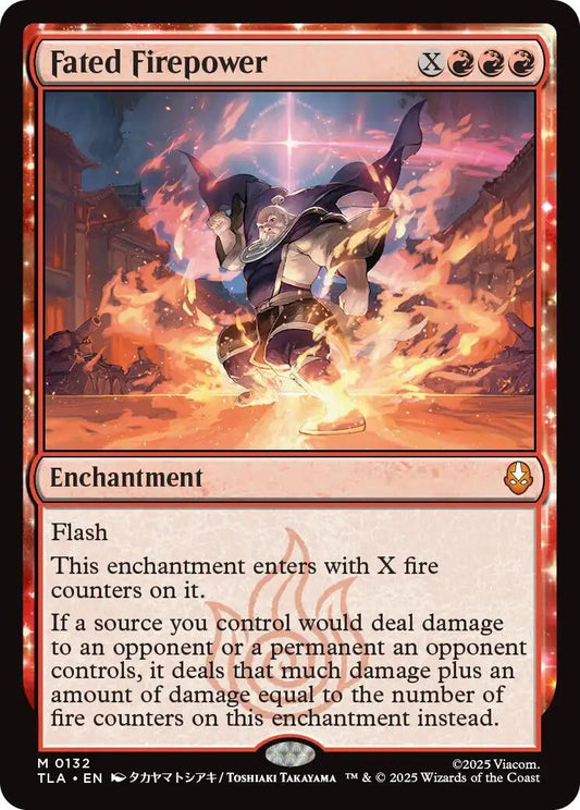 Image for Fated Firepower (132) (Avatar: The Last Airbender) - Magic: The Gathering