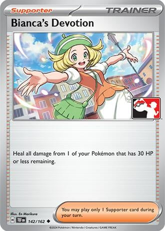 Image for Bianca's Devotion (142/162) (Prize Pack Series Cards) - Pokemon