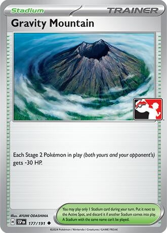 Image for Gravity Mountain (177/191) (Prize Pack Series Cards) - Pokemon