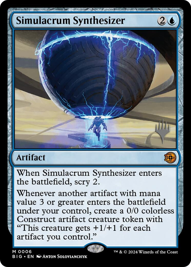 Image for Simulacrum Synthesizer (6) (Promo Pack: Edge of Eternities) - Magic: The Gathering
