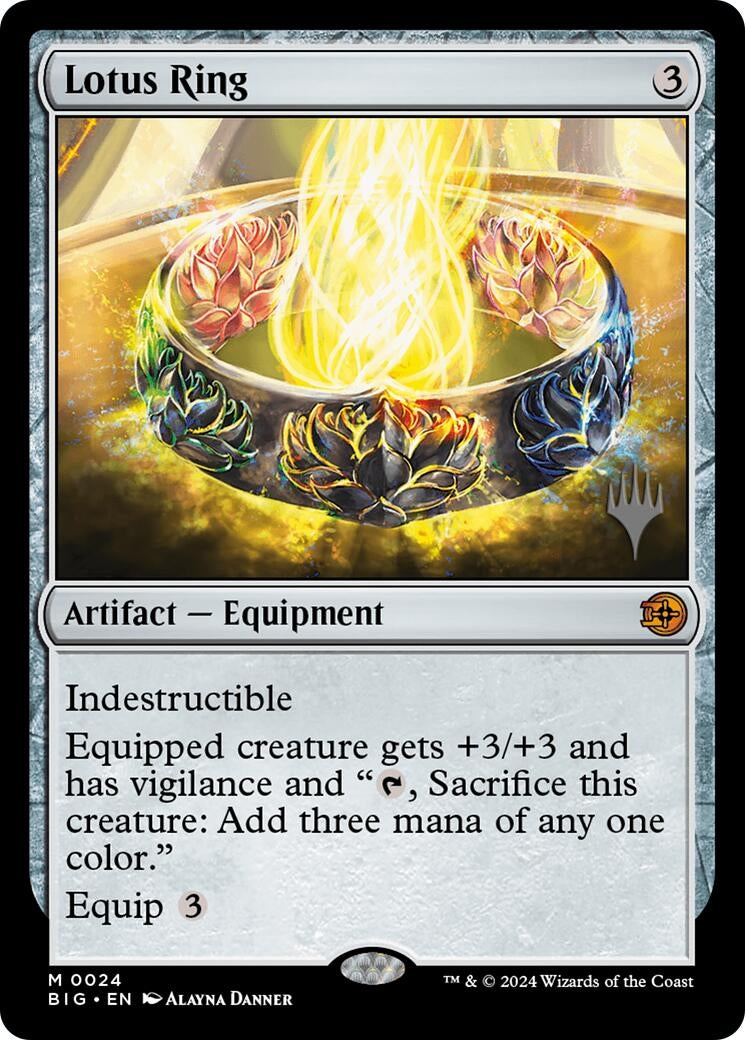 Image for Lotus Ring (24) (Promo Pack: Edge of Eternities) - Magic: The Gathering