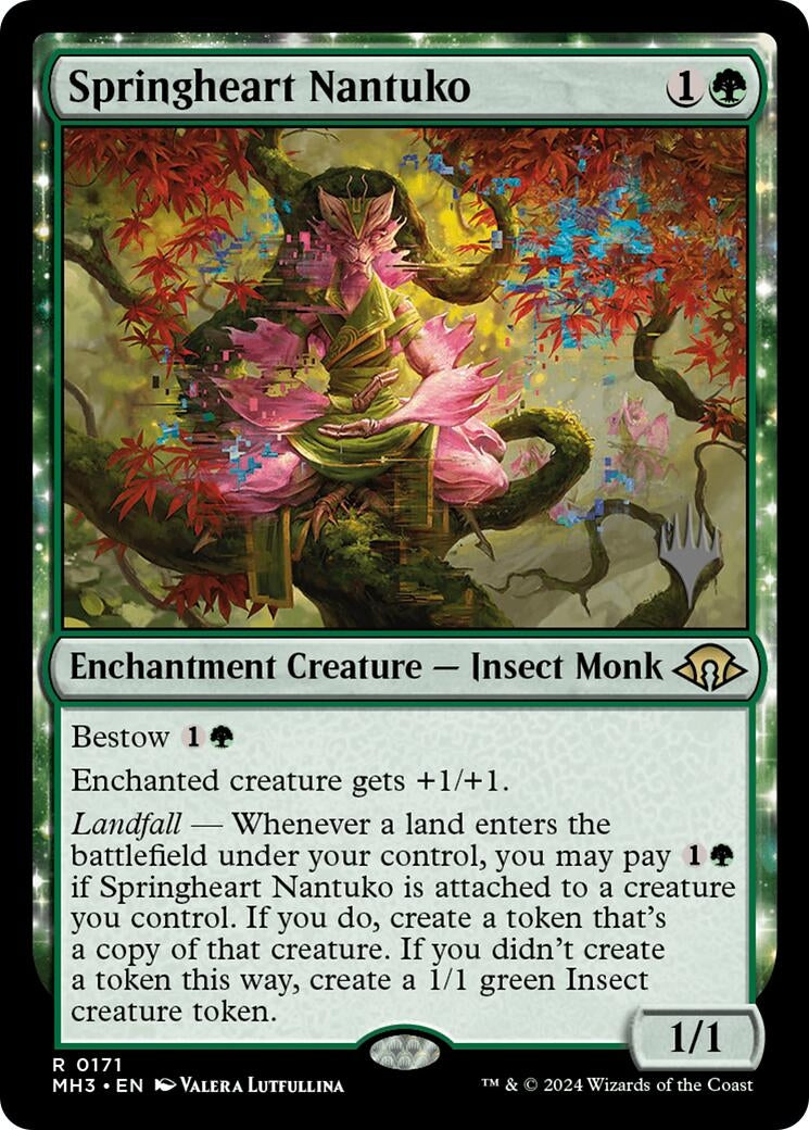 Image for Springheart Nantuko (171) (Promo Pack: Edge of Eternities) - Magic: The Gathering