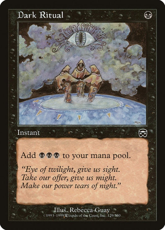 Image for Dark Ritual (129) (Mercadian Masques) - Magic: The Gathering