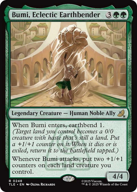 Image for Bumi, Eclectic Earthbender (248) (Avatar: The Last Airbender: Eternal-Legal) - Magic: The Gathering