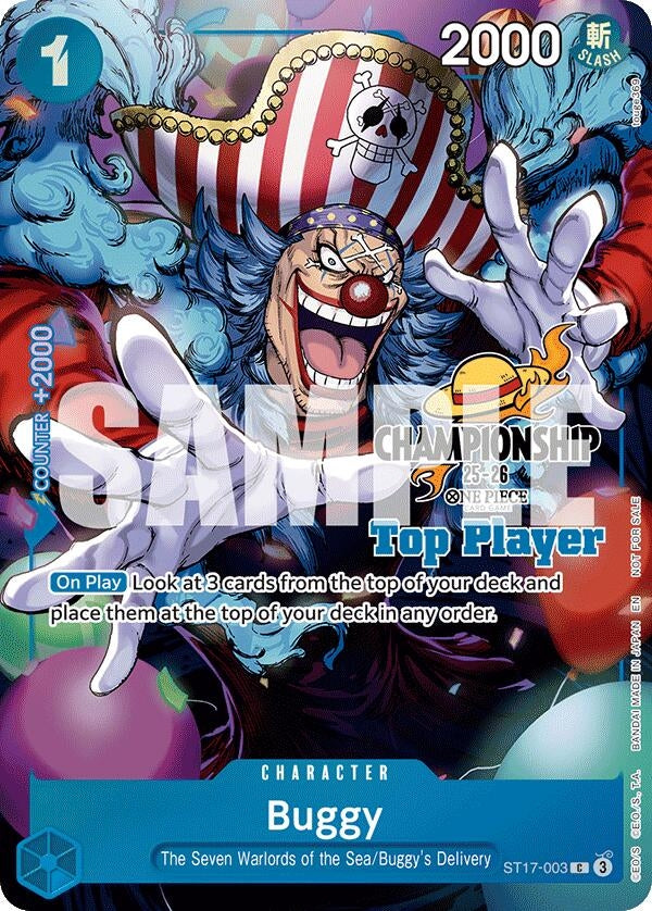 Image for Buggy (CS 25-26 Top Player Pack) (ST17-003) (One Piece Promotion Cards) - One Piece Card Game