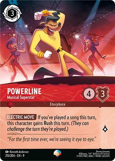 Image for Powerline - Musical Superstar (Epic) (215/204) (Fabled) - Disney Lorcana