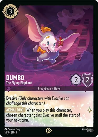 Image for Dumbo - The Flying Elephant (1) (Disney Lorcana Promo Cards) - Disney Lorcana