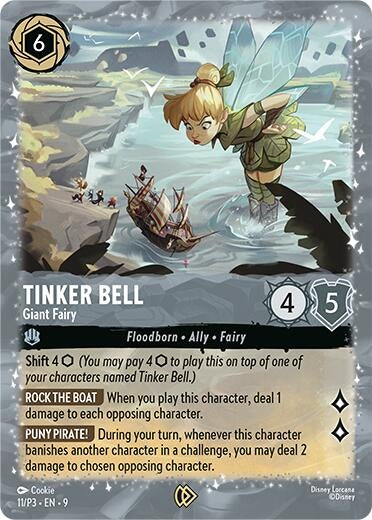 Image for Tinker Bell - Giant Fairy (11) (Disney Lorcana Promo Cards) - Disney Lorcana