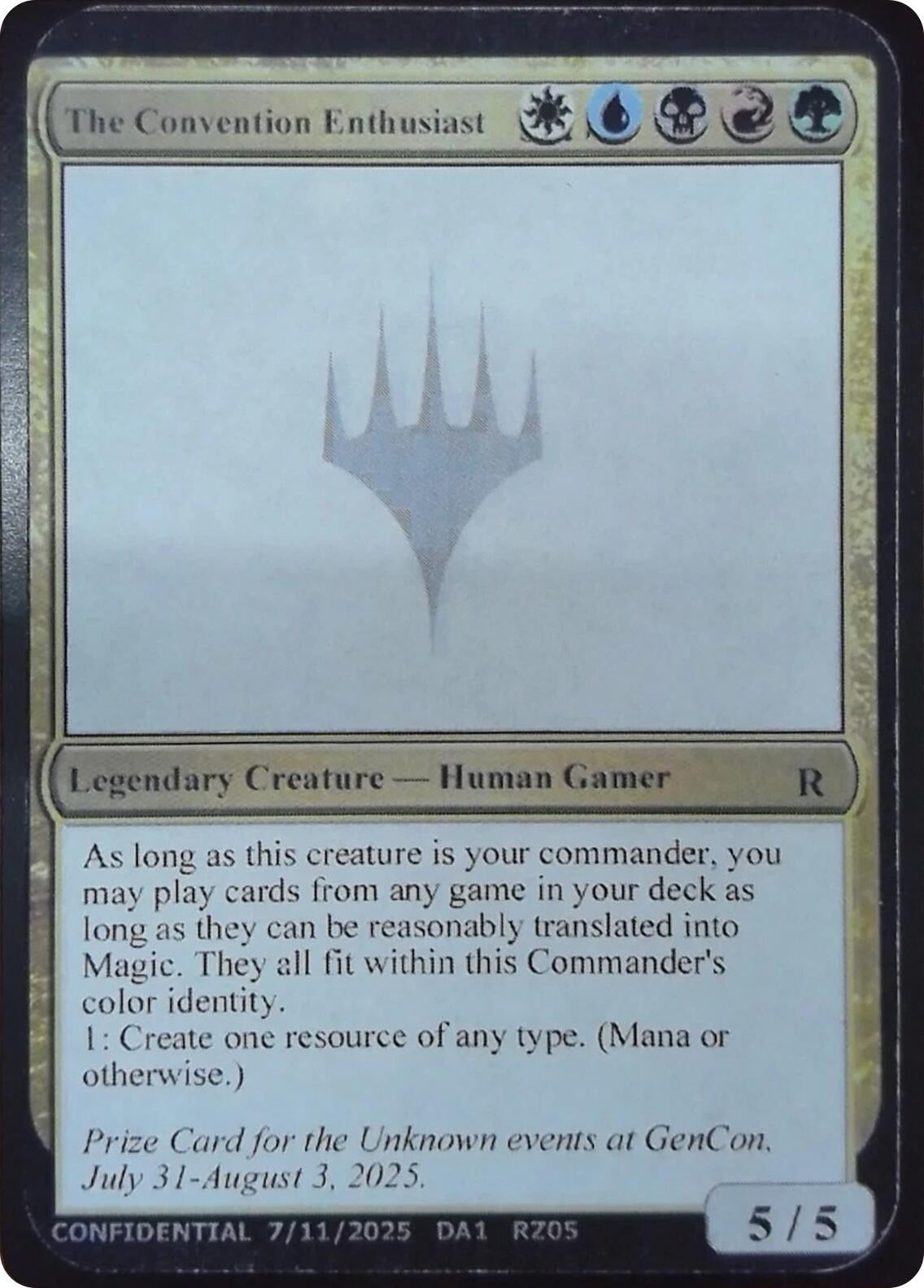 Image for The Convention Enthusiast (Un-Known Event Playtest Cards) - Magic: The Gathering
