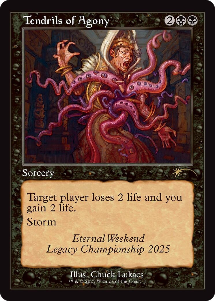 Image for Tendrils of Agony (Retro Frame) (Eternal Weekend 2025 Promo) (1) (Unique and Miscellaneous Promos) - Magic: The Gathering