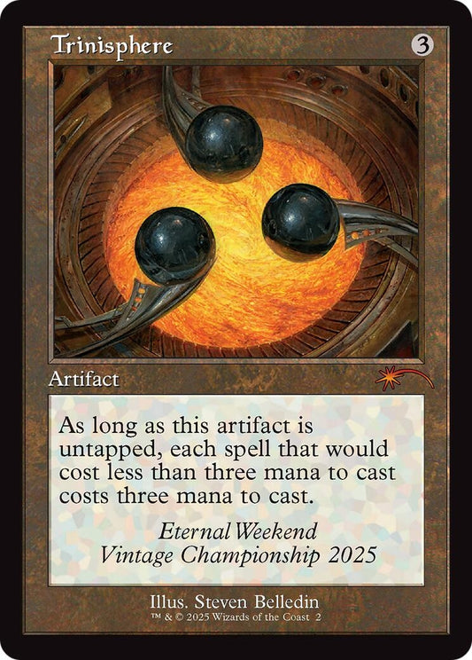 Image for Trinisphere (Retro Frame) (Eternal Weekend 2025 Promo) (2) (Unique and Miscellaneous Promos) - Magic: The Gathering