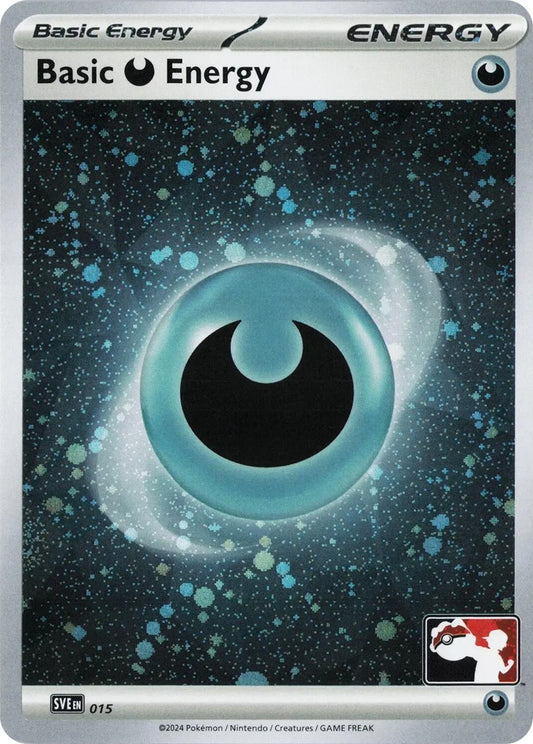 Image for Basic Darkness Energy - 015 (Cosmos Holo) (015) (Prize Pack Series Cards) - Pokemon