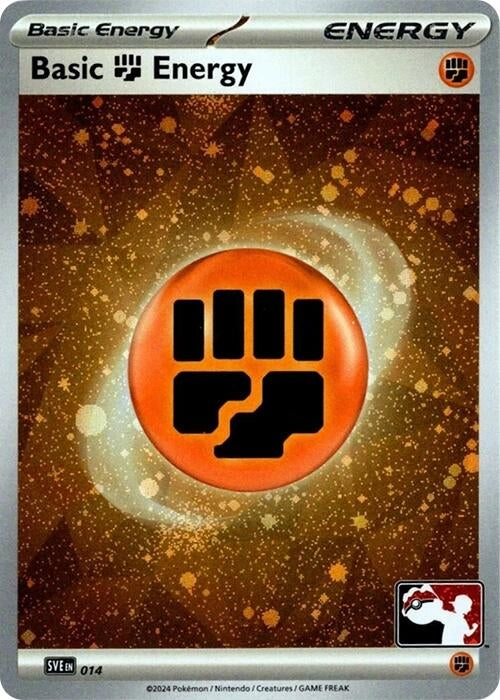 Image for Basic Fighting Energy - 014 (Cosmos Holo) (014) (Prize Pack Series Cards) - Pokemon