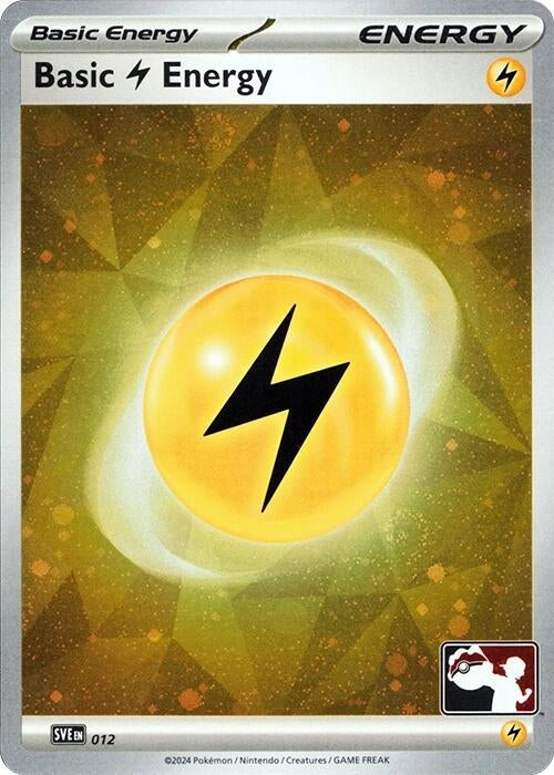 Image for Basic Lightning Energy - 012 (Cosmos Holo) (012) (Prize Pack Series Cards) - Pokemon