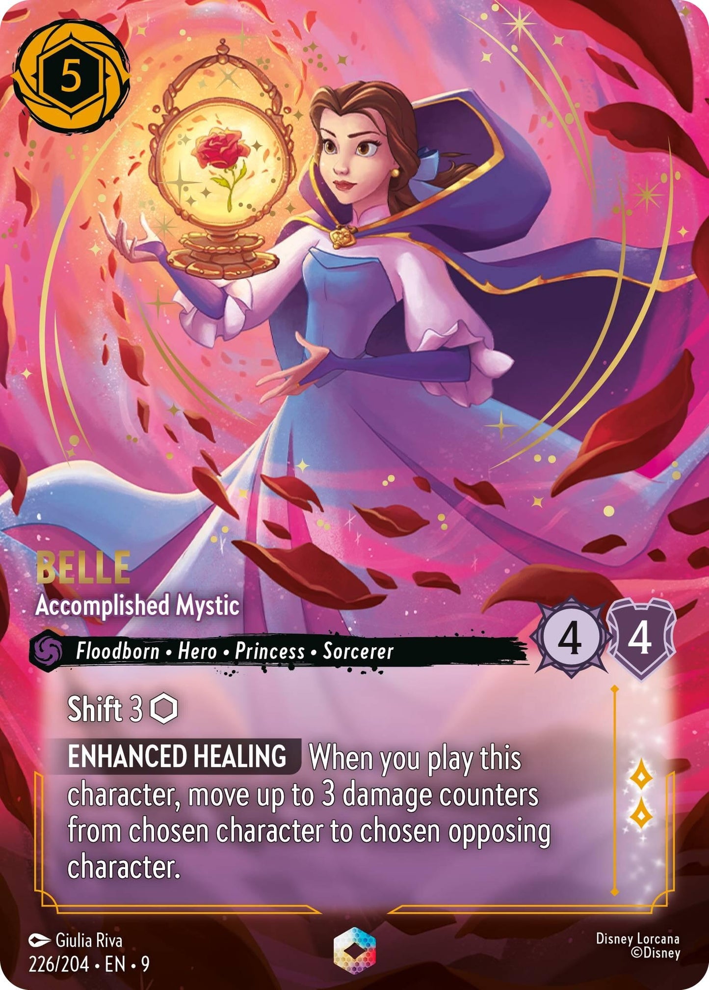 Image for Belle - Accomplished Mystic (Enchanted) (226/204) (Fabled) - Disney Lorcana