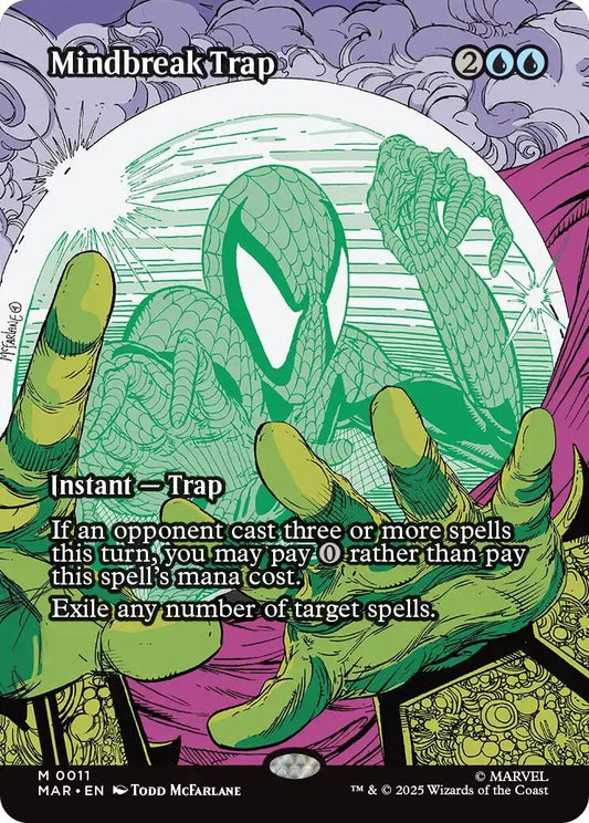Image for Mindbreak Trap (Borderless) (11) (Marvel Universe Eternal-Legal) - Magic: The Gathering