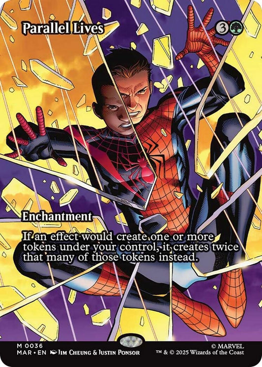 Image for Parallel Lives (Borderless) (36) (Marvel Universe Eternal-Legal) - Magic: The Gathering