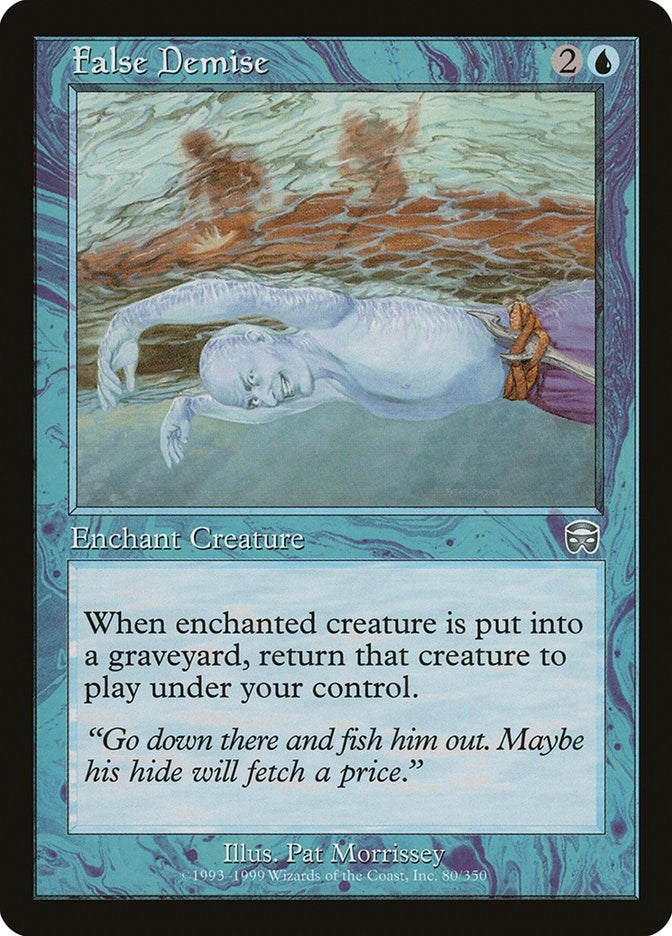 Image for False Demise (80) (Mercadian Masques) - Magic: The Gathering