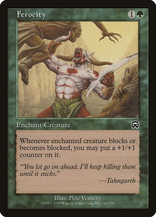 Image for Ferocity (245) (Mercadian Masques) - Magic: The Gathering