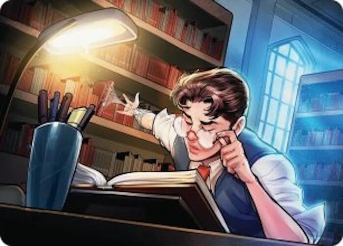 Image for Peter Parker Art Card (33/54) (33) (Art Series: Marvel's Spider-Man) - Magic: The Gathering