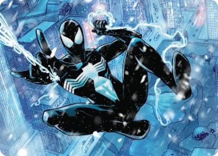 Image for Spectacular Spider-Man (Black) Art Card (52) (Art Series: Marvel's Spider-Man) - Magic: The Gathering