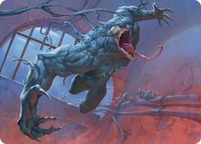 Image for Venom, Evil Unleashed Art Card (12) (Art Series: Marvel's Spider-Man) - Magic: The Gathering