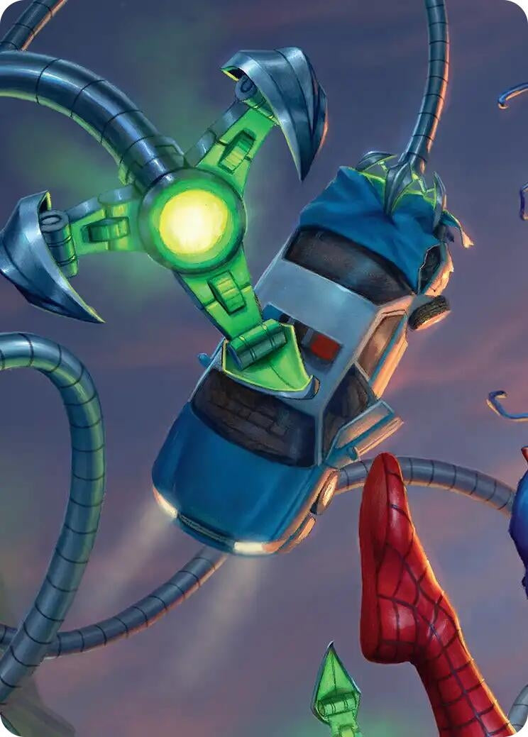 Image for Grasping Tentacles Art Card (Art Series: Marvel's Spider-Man) - Magic: The Gathering
