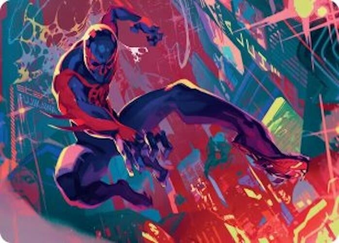 Image for Spider-Man 2099 Art Card (30) (Art Series: Marvel's Spider-Man) - Magic: The Gathering
