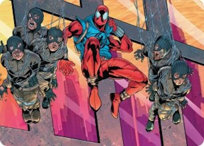 Image for Scarlet Spider, Ben Reilly Art Card (38) (Art Series: Marvel's Spider-Man) - Magic: The Gathering