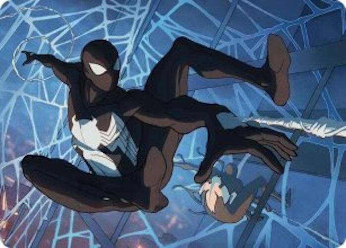 Symbiote Spider-Man Art Card (40) (Art Series: Marvel's Spider-Man)