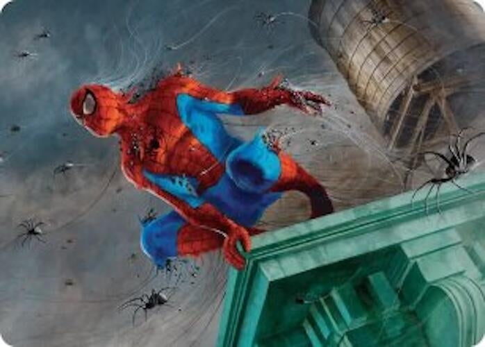 Image for Spiders-Man, Heroic Horde Art Card (21) (Art Series: Marvel's Spider-Man) - Magic: The Gathering