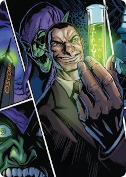 Image for Norman Osborn Art Card (43) (Art Series: Marvel's Spider-Man) - Magic: The Gathering