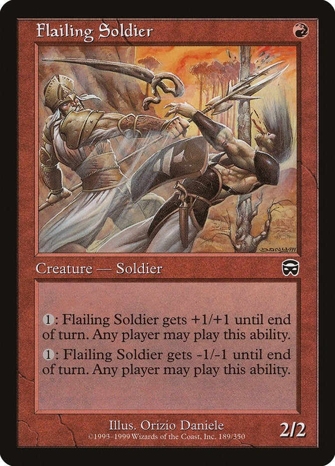 Image for Flailing Soldier (189) (Mercadian Masques) - Magic: The Gathering