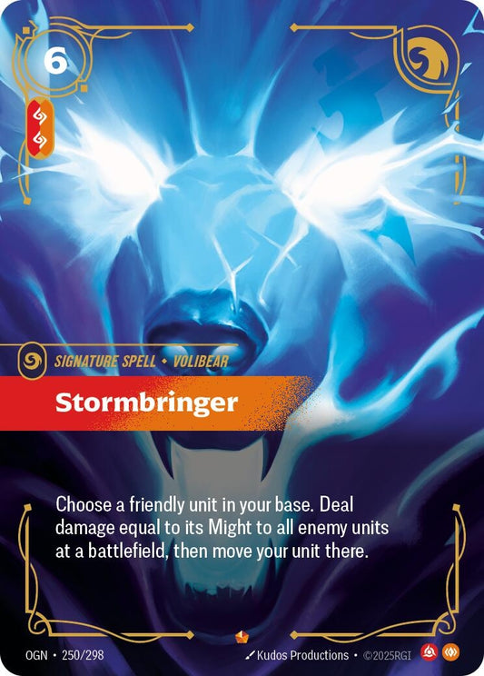 Image for Stormbringer (250/298) (Origins) - Riftbound: League of Legends Trading Card Game