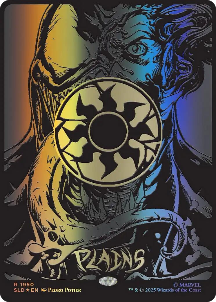 Image for Plains (1950) (Raised Foil) (1950) (Secret Lair Drop Series) - Magic: The Gathering
