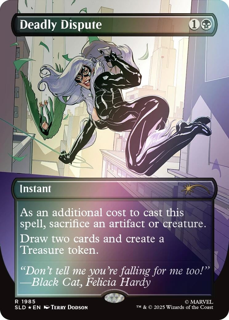 Image for Deadly Dispute (1985) (Rainbow Foil) (1985) (Secret Lair Drop Series) - Magic: The Gathering
