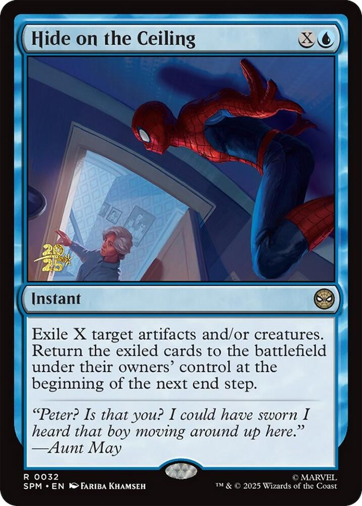 Image for Hide on the Ceiling (32) (Prerelease Cards) - Magic: The Gathering