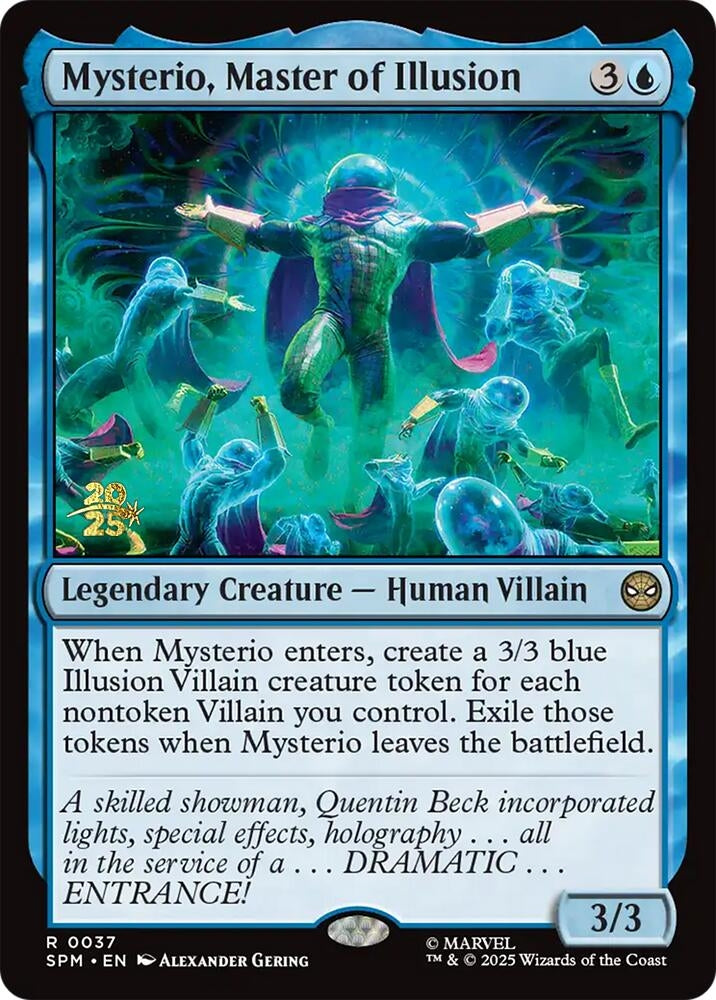 Image for Mysterio, Master of Illusion (37) (Prerelease Cards) - Magic: The Gathering