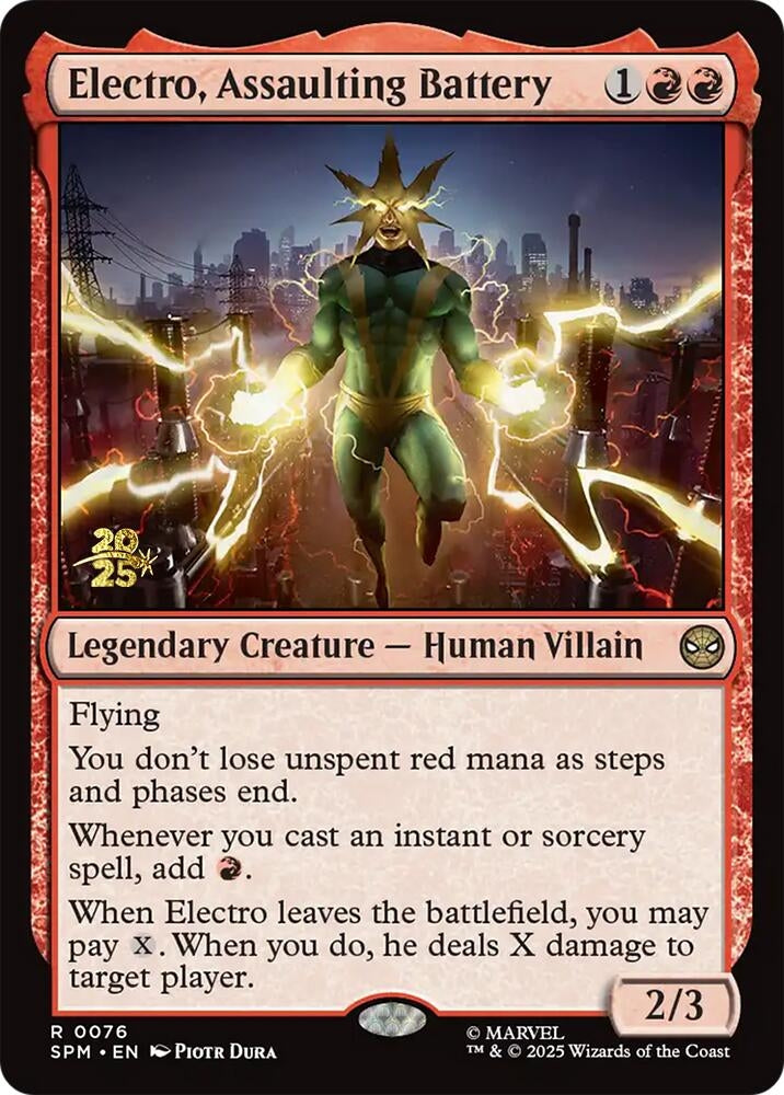 Image for Electro, Assaulting Battery (76) (Prerelease Cards) - Magic: The Gathering
