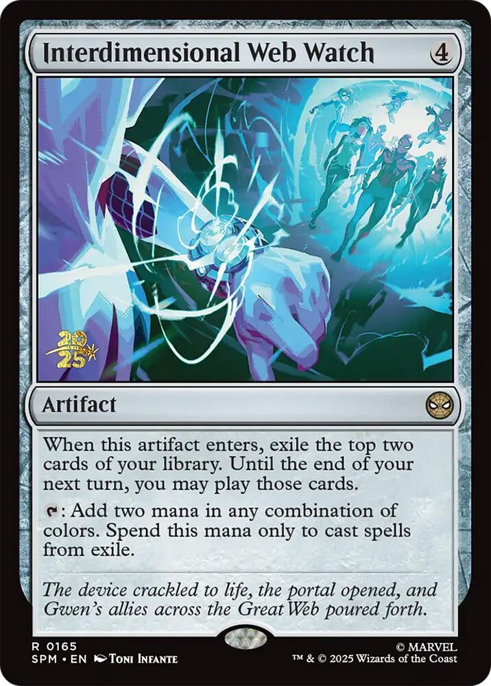 Image for Interdimensional Web Watch (165) (Prerelease Cards) - Magic: The Gathering