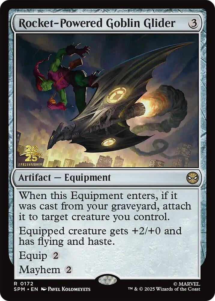 Image for Rocket-Powered Goblin Glider (172) (Prerelease Cards) - Magic: The Gathering