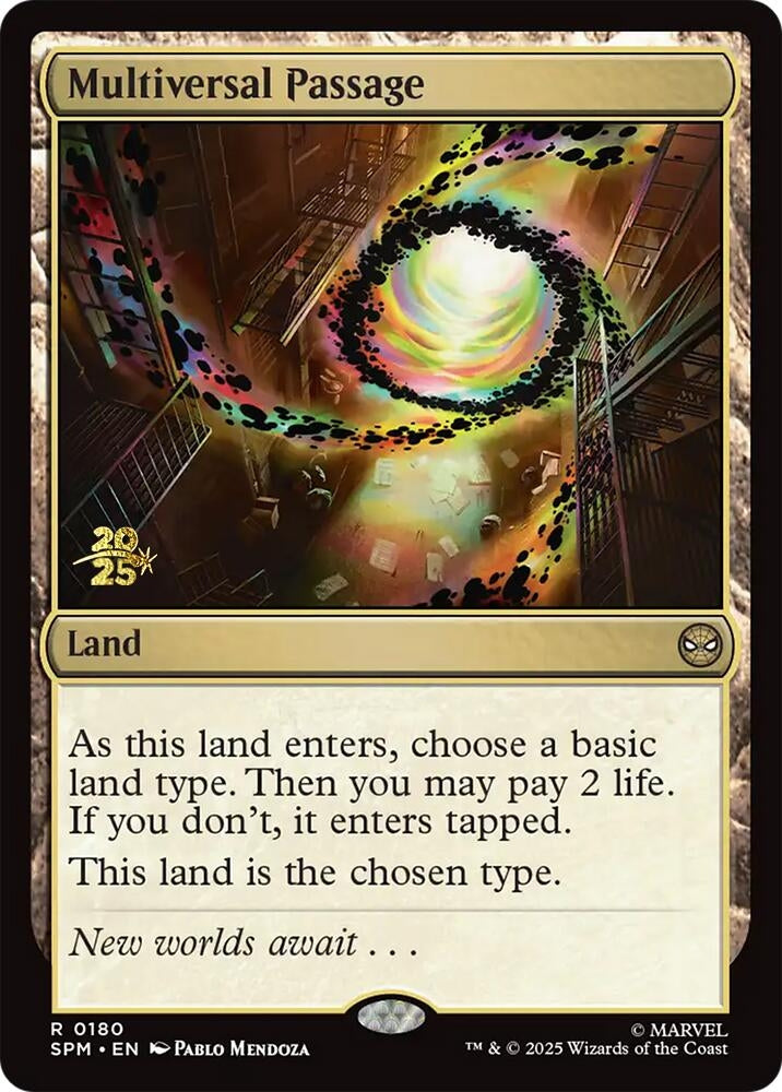 Image for Multiversal Passage (180) (Prerelease Cards) - Magic: The Gathering