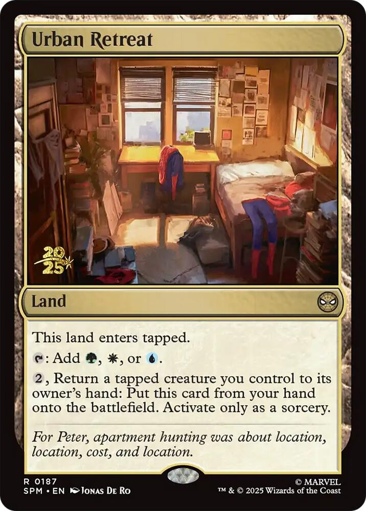 Image for Urban Retreat (187) (Prerelease Cards) - Magic: The Gathering