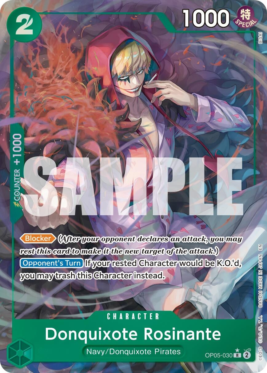 Image for Donquixote Rosinante (Alternate Art) (OP05-030) (Premium Booster -The Best- Vol. 2) - One Piece Card Game