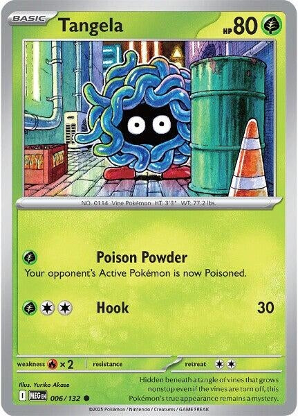Image for Tangela (006/132) (ME01: Mega Evolution) - Pokemon