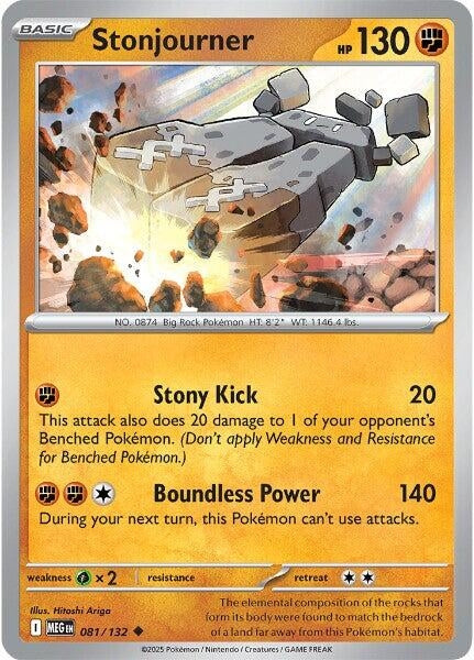 Image for Stonjourner (081/132) (ME01: Mega Evolution) - Pokemon